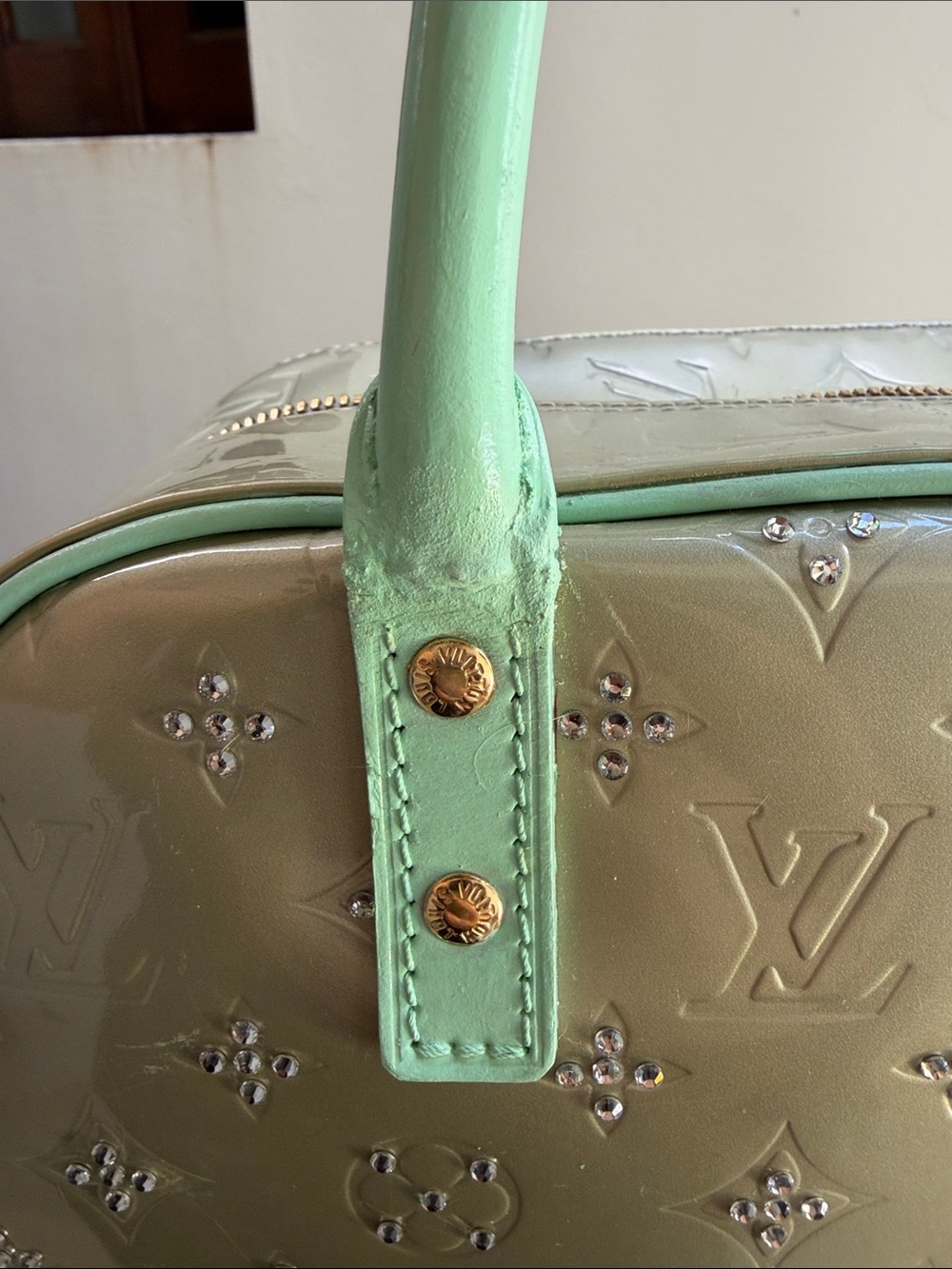 Louis Vuitton Vernis Tompkins Square - rehabbed (mint handles) - Picture 6 of 9